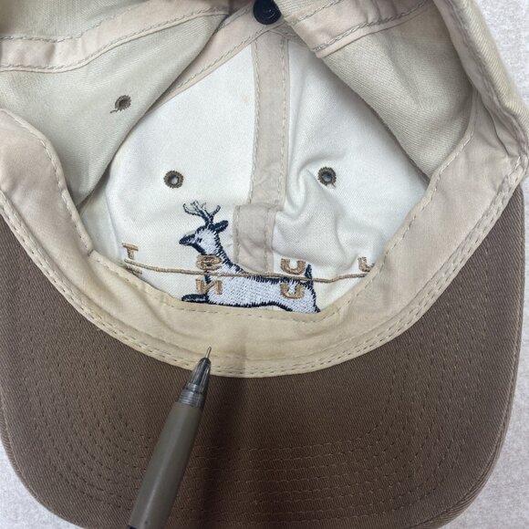 Vintage Hunting Baseball Cap Adjustable Hat Embroidered Signature Snap Back - Picture 10 of 10